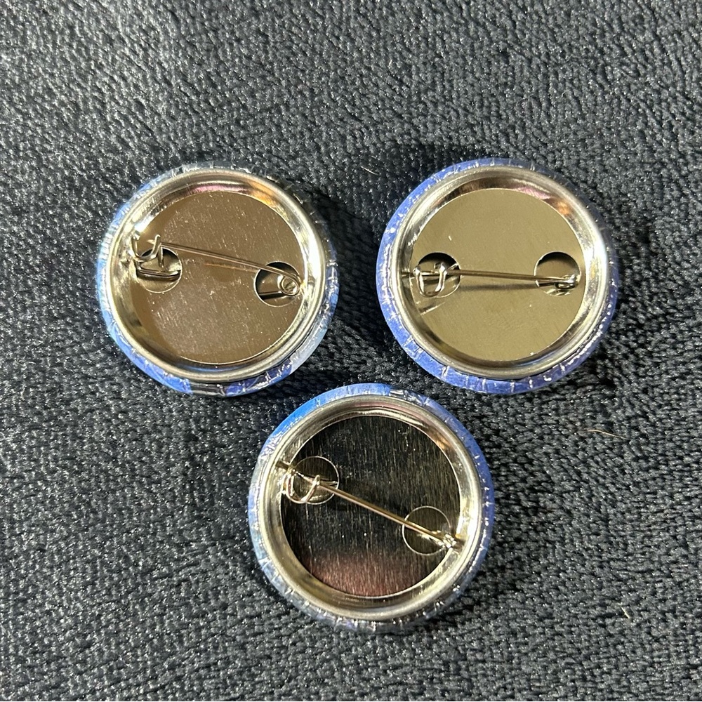 Tree Reflection - 3 Button Set (Handmade) - Picture 3 of 8